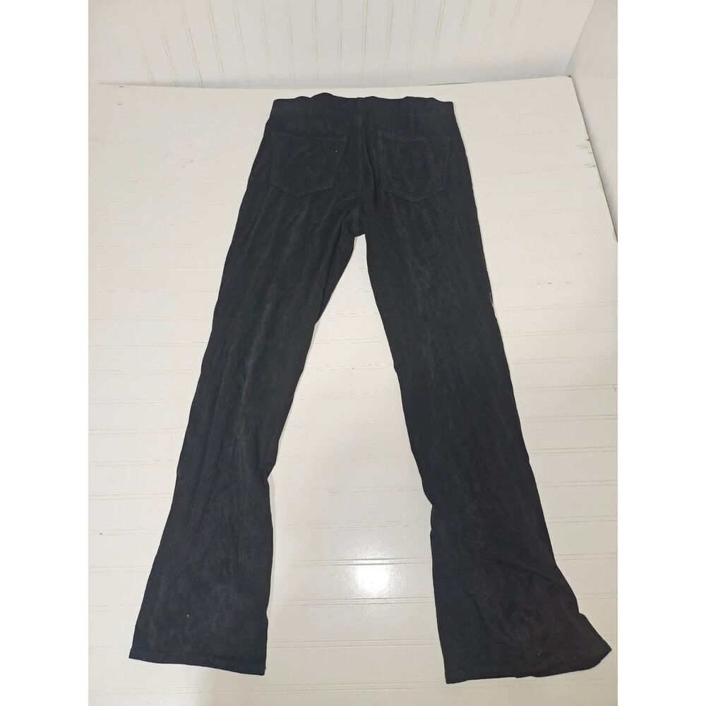 American Eagle Black Flare Leggings Women's Large NWT Yoga Pants Flawed - Picture 2 of 6